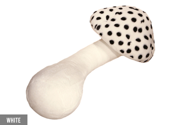 Mushroom Plush Body Pillow - Available in Five Colours & Two Sizes