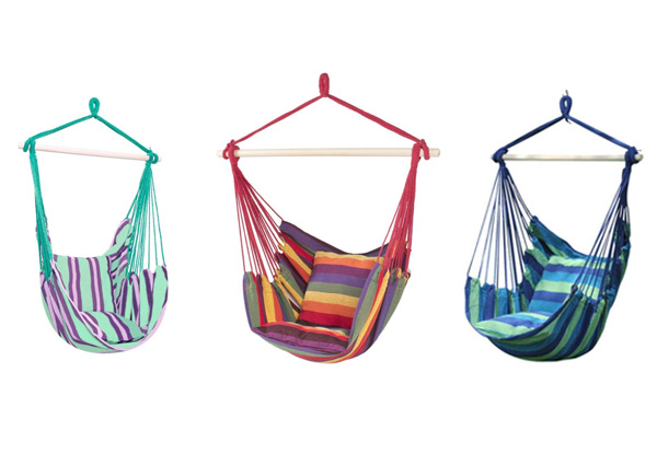 Garden Hammock Chair - Three Colours Available with Free Delivery