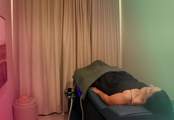 Therapy Package at Renew Wellness Place - 30-Minute PEMF Therapy, 20-Minute Red Light Therapy, 60-Minute Rooftop Contrast Therapy & 60-Minute Massage