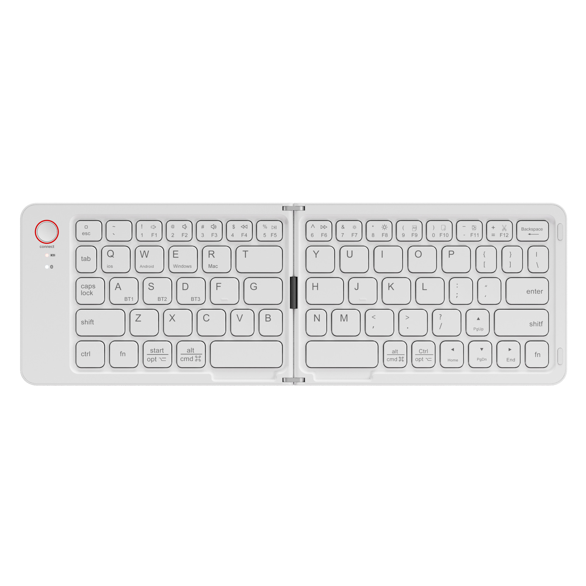 Bluetooth Foldable Keyboard for Smart Phones - Available in Four Colours