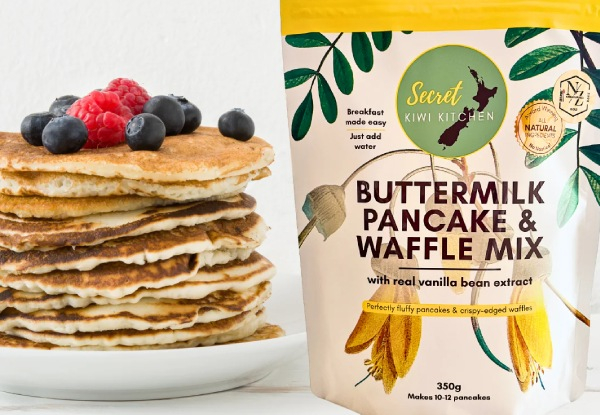 Buttermilk Pancake & Waffle Mix & Chocolate Chip Cookie Mix Winter Warmer Set