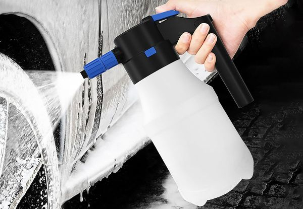 1.5L Rechargeable USB Car Wash Foam Sprayer