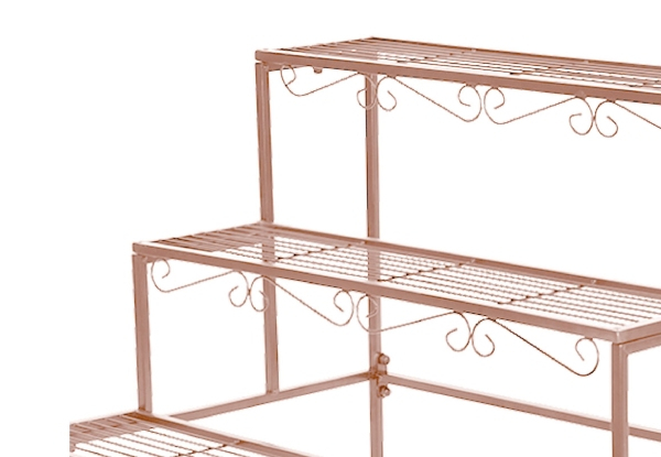 Levede Three-Tier Rectangle Flower Pot Plant Stand - Three Colours Available