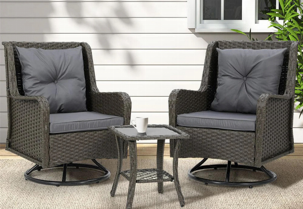 Relaxo Outdoor Swivel Set