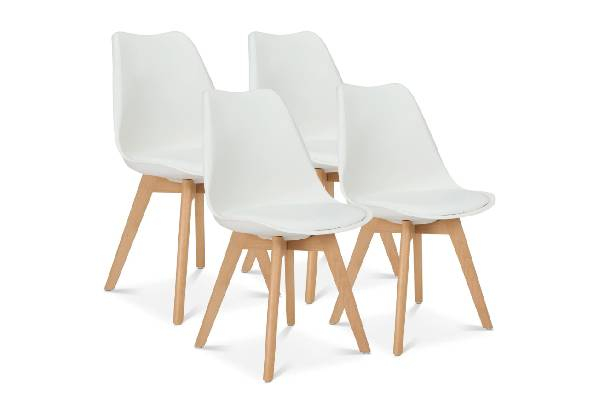 Four-Piece Dining Chair Set - Two Colours Available