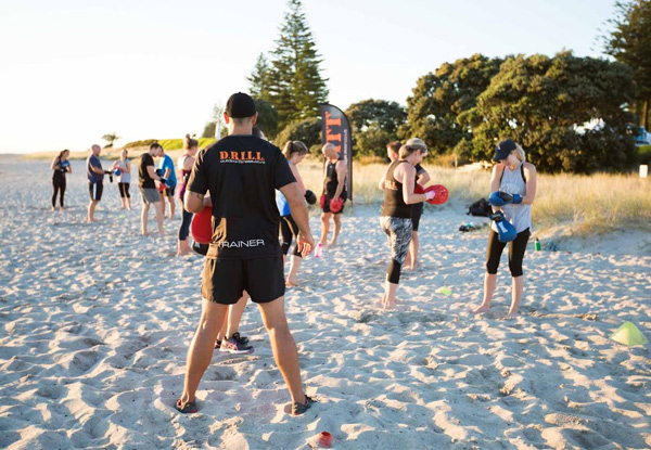 Five-Weeks of Unlimited Outdoor Group Fitness Bootcamp Sessions in Tauranga - New Locations