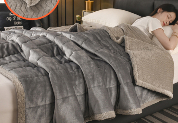 Three-Layer Warm Winter Blanket - Available in Three Colours