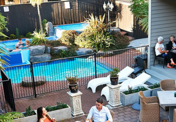 One-Night Rotorua Stay for Two People in an Estate or One-Bedroom Suite incl. Unlimited Hot Pool Access, Breakfast, Late Checkout, WiFi, & More - Option for Two Nights - Valid from 1 April 2020