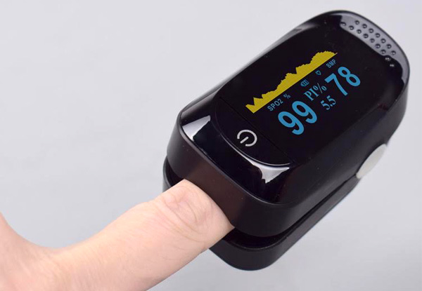 LED Digital Finger Blood Oximetro Heart Rate Monitor