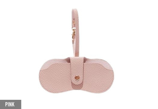 Two-Pack PU Leather Glasses Case - Available in Five Colours