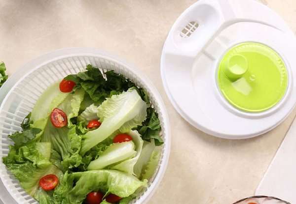 Salad Vegetable Spinner - Option for Two-Piece