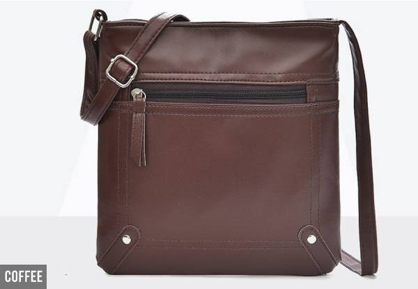 Large Cross-Body Shoulder Bag - Four Colours Available with Free Delivery