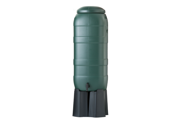 100L Rainwater Mini Tank Kit incl. Tank, Stand, Tap & Downpipe Connecter