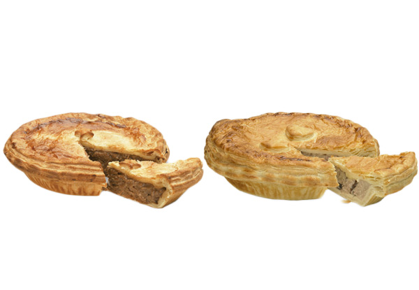 Mixed Flavour Frozen Four-Pack of Family Pies