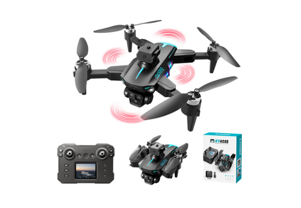 4K Max Drone with Triple Camera, Obstacle Avoidance, Altitude Hold, Aerobatic Rolls & Speed Adjustment