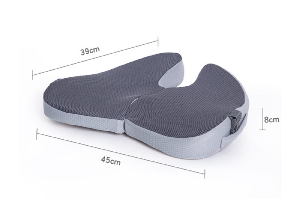 Foldable Memory Seat Cushion - Three Colours Available