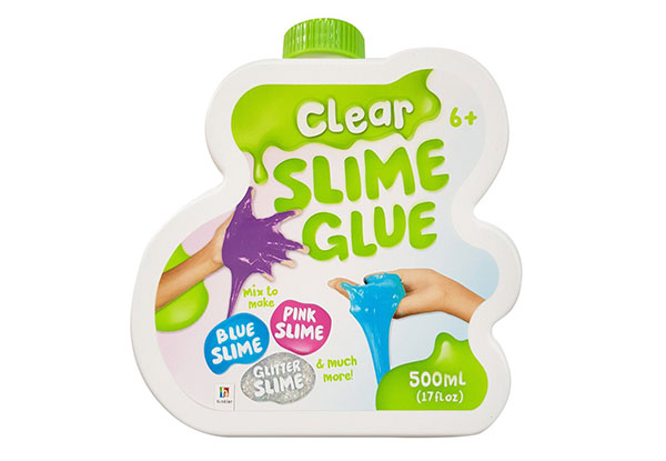 Two-Pack of Clear Slime Glue 500ml Bottle