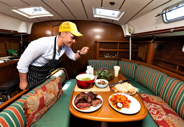 Auckland Harbour Lunch Cruise for One Person incl. a Certified Master Chef Prepared Gourmet Meal - Option for Sunset Gourmet Dinner Cruise - Valid from 5th November
