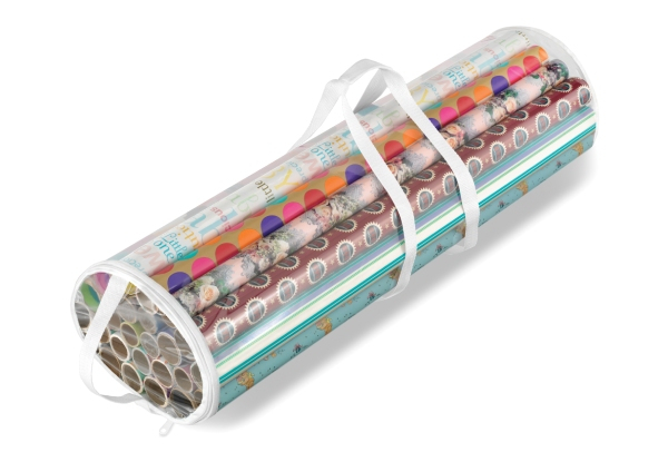 Clear Gift Wrap Organiser - Option for Two