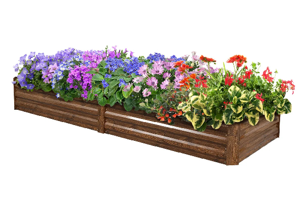 Raised Steel Garden Bed - Available in Two Colours & Two Sizes