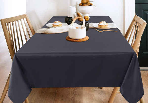 260cm Rectangle Table Cloth - Two Colours Available