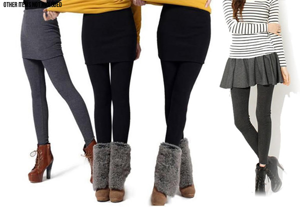 Fleece-Lined Leggings with Free Delivery