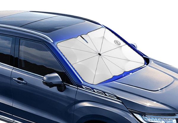 V-Neck Car Sunshade Sun Umbrella