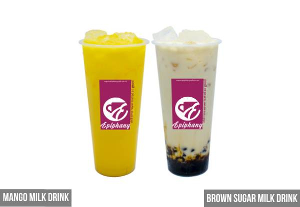Any One Regular Drink From Milk Tea Range incl a Donut - Valid 7 Days at Rotorua Location Only