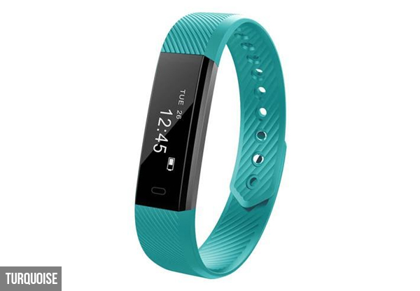 Slim Fitness Tracker with Free Metro Shipping - Four Colours Available