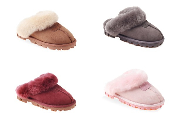 OZWEAR UGG Coquette Slippers - Five Colours & Six Sizes Available