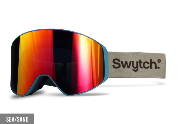 Swytch Base Magnetic Snow Glass with Spare Lense - Three Options Available - Elsewhere Pricing $149.99