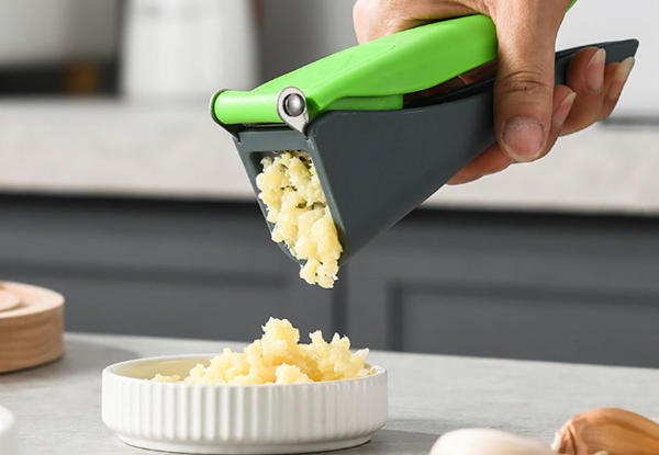 Stainless Steel Manual Garlic Press - Option for Two