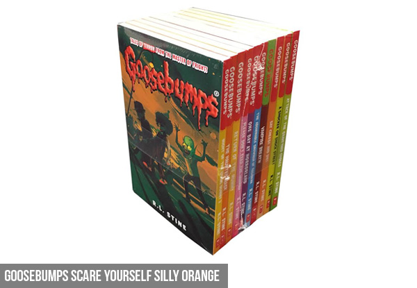 10-Book Goosebumps Scare Yourself Silly Set - Three Options Available