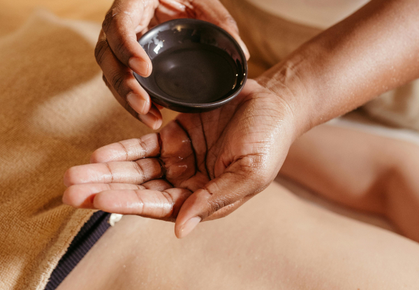 60-Minute Whole Body Deep Tissue Massage with Essential Oil - Options for 90-Minute Massage or Cupping
