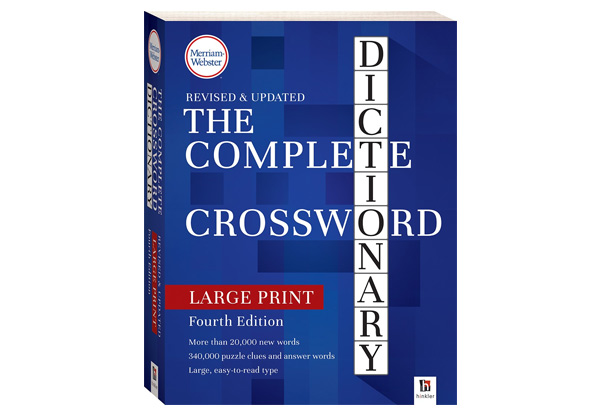 Complete Crossword Dictionary Fourth Edition with Free Delivery