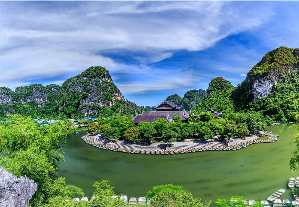 Per-Person, Twin-Share 5-Day Hanoi, Halong Bay & Ninh Binh Discovery Tour incl. Hotels, Meals, Airport Transfers, Luxury Cruise, Kayaking, Trang An Eco Boat Ride & More - Three, Four & Five Star Hotel Options