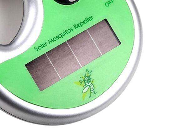 Green Solar Power Mosquito Repelling Bag Tag - Two Pack Available with Free Delivery