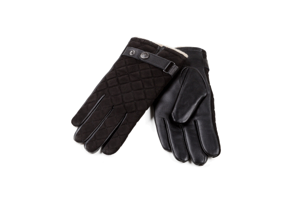 OZWEAR UGG Men's Quilted Ts Gloves - Two Colours & Four Sizes Available