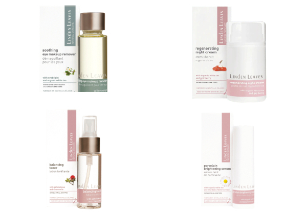 Linden Leaves Facial Skincare Range - Five Options Available