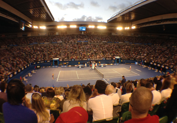 Per-Person, Twin-Share, Three-Night Australian Open Package incl. Accommodation & Tickets to The Open - Options for Midweek, Quarter Finals, Semi Finals or Finals