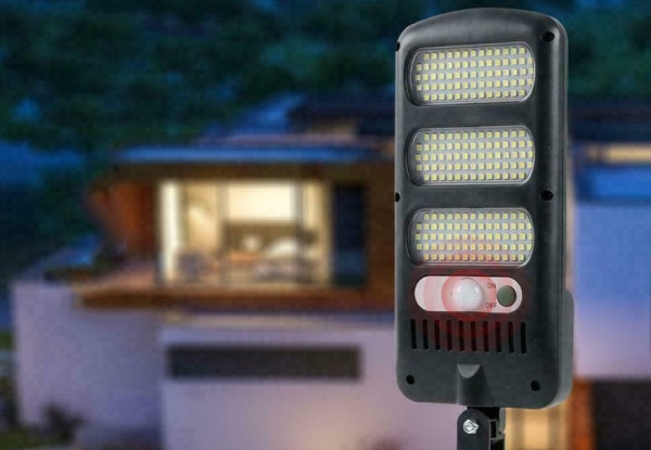 Motion Sensor Solar Lamp Street Wall LED Light