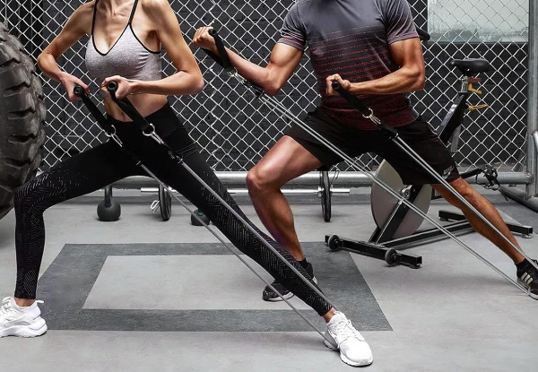 11-Piece Versatile Workout Resistance Band Set