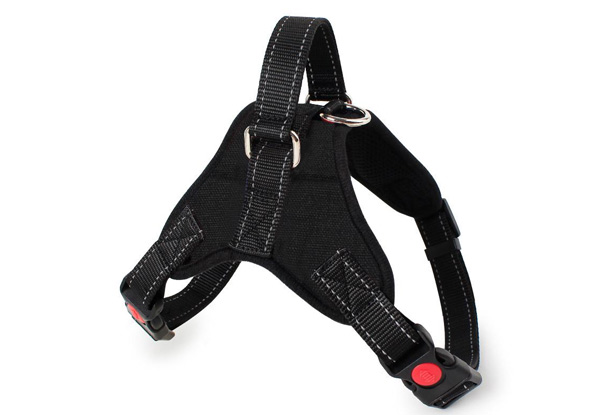 Adjustable Safety Dog Harness Vest with Handle - Three Sizes Available