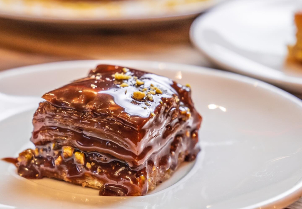 Decadent Three-Course Meal Dinner for Two