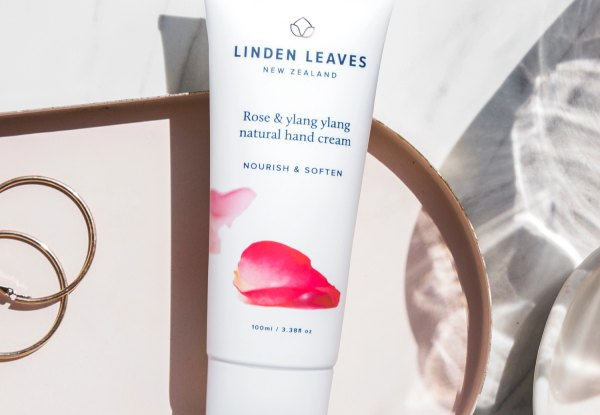 Linden Leaves Full-Size Hand Cream Range - Two Options Avaiable