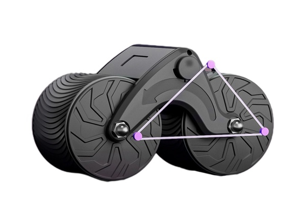 Automatic Abdominal Rebound Roller Wheel