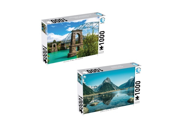 Two-Pack 1000Pc New Zealand Jigsaws - Four Options Available