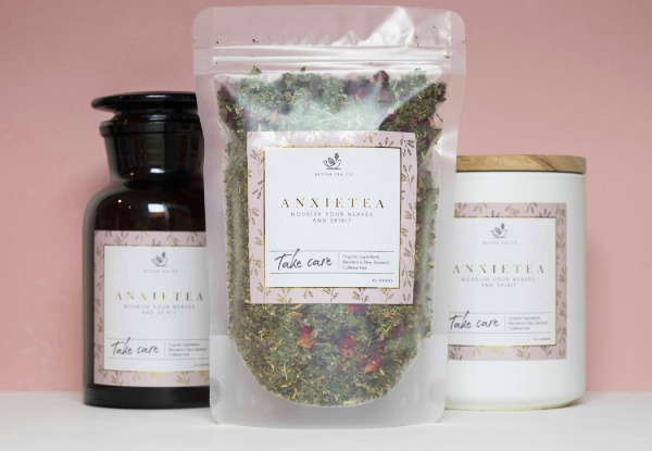 Anxietea Relaxing Tea Range - Four Options Available with Free Delivery