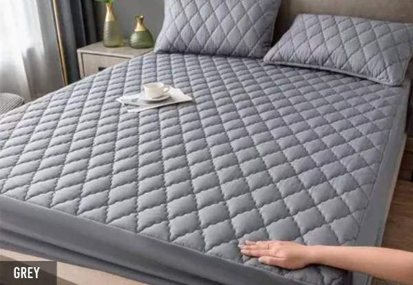 Watertight Fitted Mattress Protector Cover - Available in Five Colours & Two Sizes