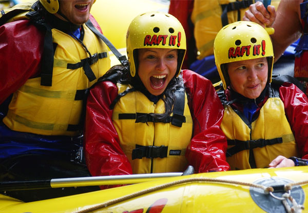 3.5 Hour Kaituna River White Water Rafting Experience incl. Online Photo Pack - Options for Up to 8 People